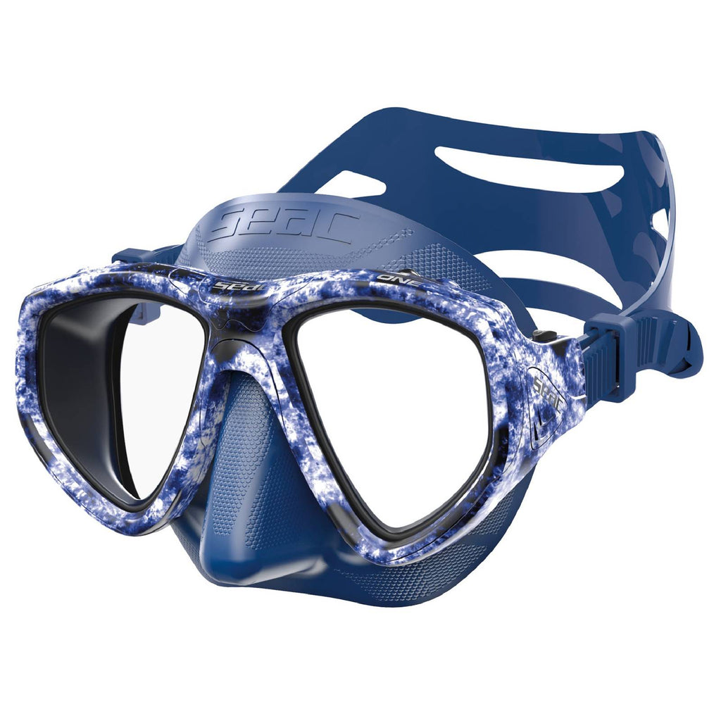 Masque de Plongée Libre One Camo-Bleu Seac 9450CB