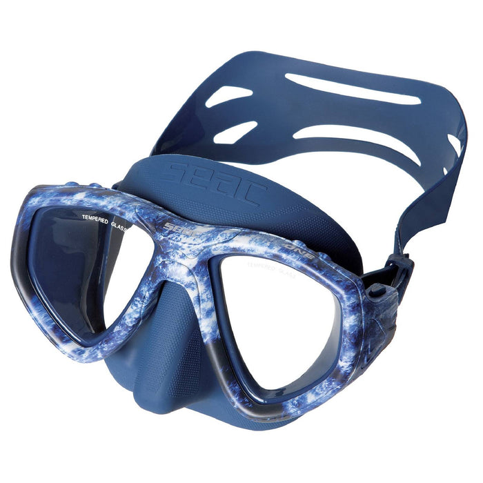 Masque de Plongée Libre One Camo-Bleu Seac 9450CB