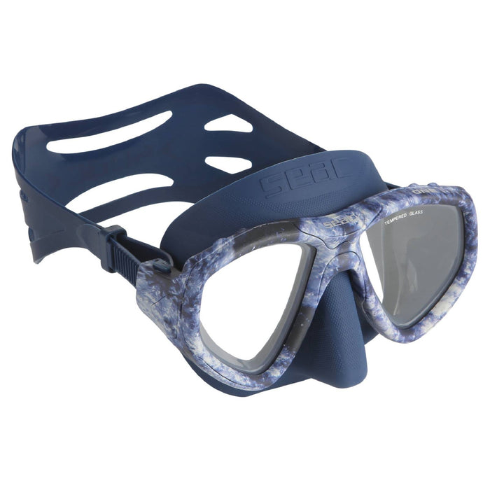 Masque de Plongée Libre One Camo-Bleu Seac 9450CB