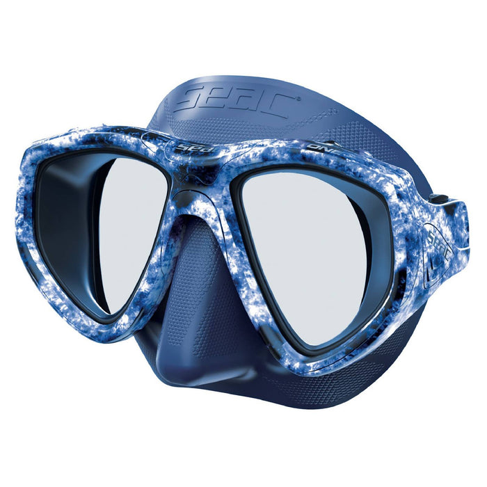 Masque de Plongée Libre One Camo-Bleu Seac 9450CB