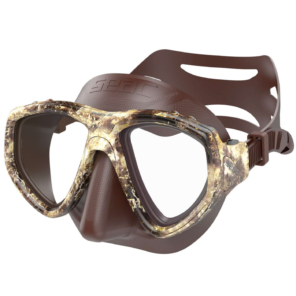 Masque de Plongée Libre One Camo-Marron Seac 9451CM