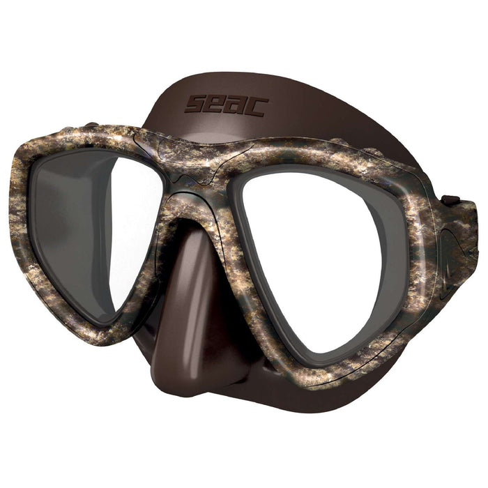 Masque de Plongée Libre One Camo-Marron Seac 9451CM