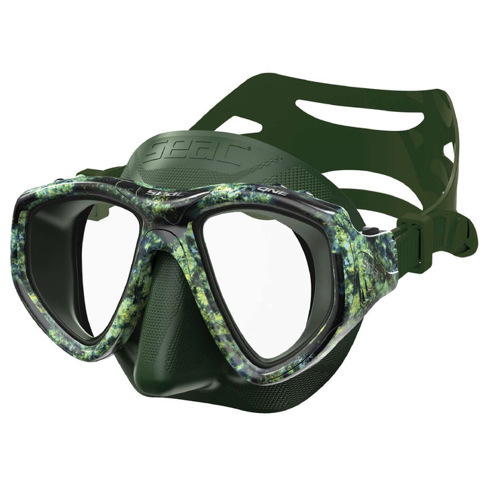 Masque de Plongée Libre One Camo Vert Seac 9452CV