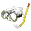 Set de snorkeling Capri Md Slt Clear-Yellow Seac 9466Y