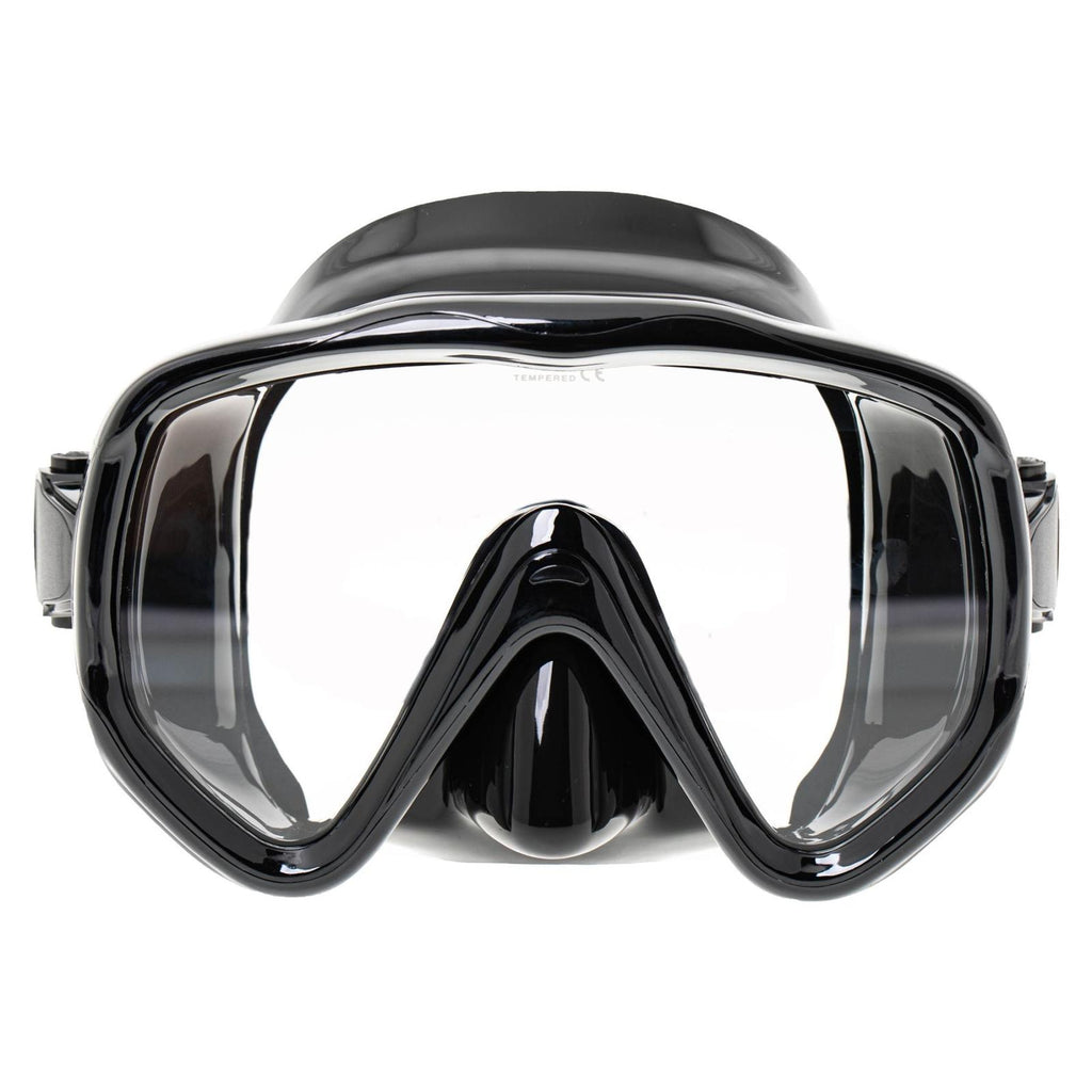 Masque de plongée Visualator noir Marlin 9899