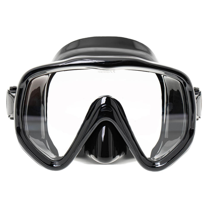 Masque de plongée Visualator noir Marlin 9899
