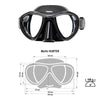 Masque de chasse sous-marine Hunter noir Marlin 9901