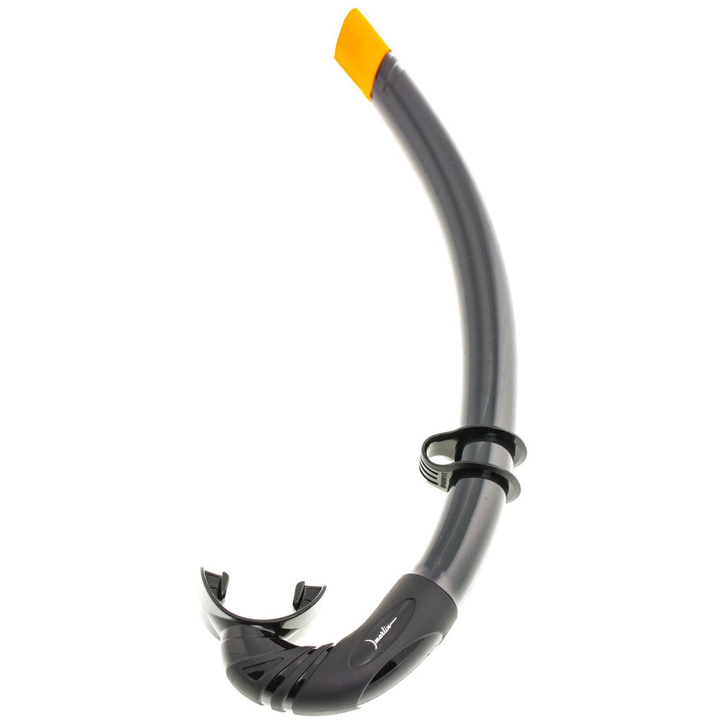 Tube de snorkel classique noir Marlin 9903