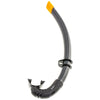 Tube de snorkel classique noir Marlin 9903