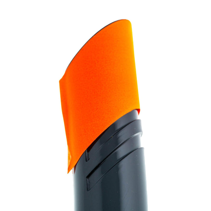 Tube de snorkel classique noir Marlin 9903