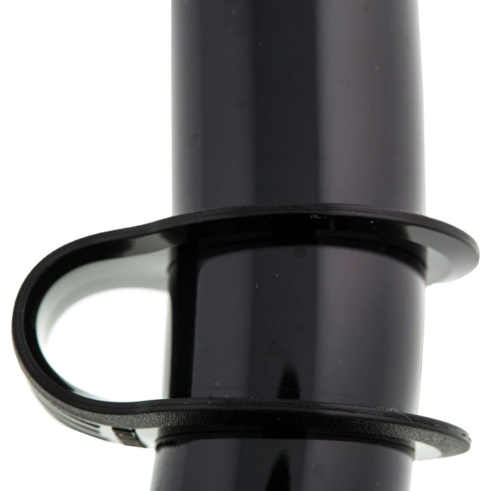 Tube de snorkel classique noir Marlin 9903