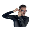 Masque de natation Vision Hd Clear-Rouge Seac 9908R