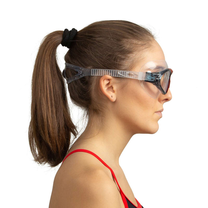 Masque de natation Vision Hd Clear-Rouge Seac 9908R