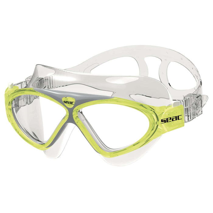 Masque de Natation Vision Enfants Jaune Seac 9909G