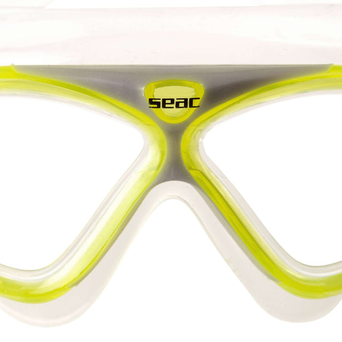 Masque de Natation Vision Enfants Jaune Seac 9909G
