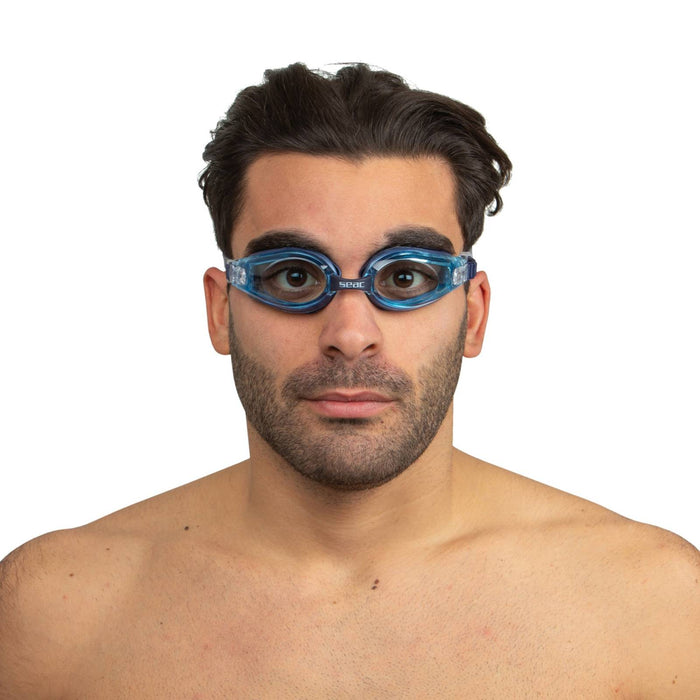 Lunettes de Natation Jump Bleu Lunettes Légères-Bleues Seac 9913B