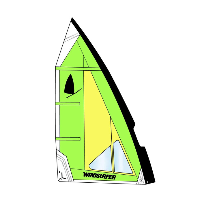 Vela Windsurfer LT Verde-Amarilla 5,7 Exocet AR01068