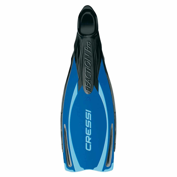 Fins de buceo Reaction Pro Aqua-Azul EU 36-37-UK 3-4 Cressi BG192036