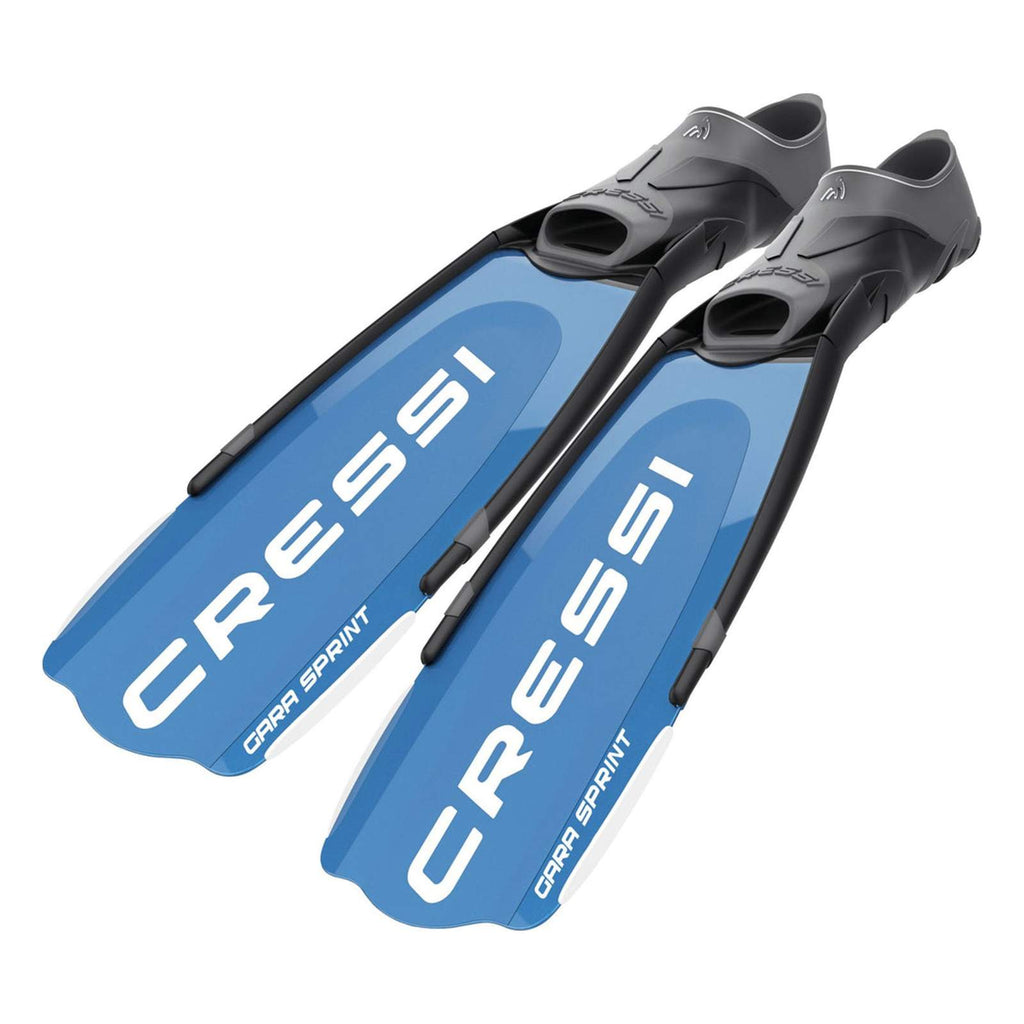 Palmes de apnée Gara Modular Sprint Bleue EU 42-43-UK 8-9 Cressi BH082042