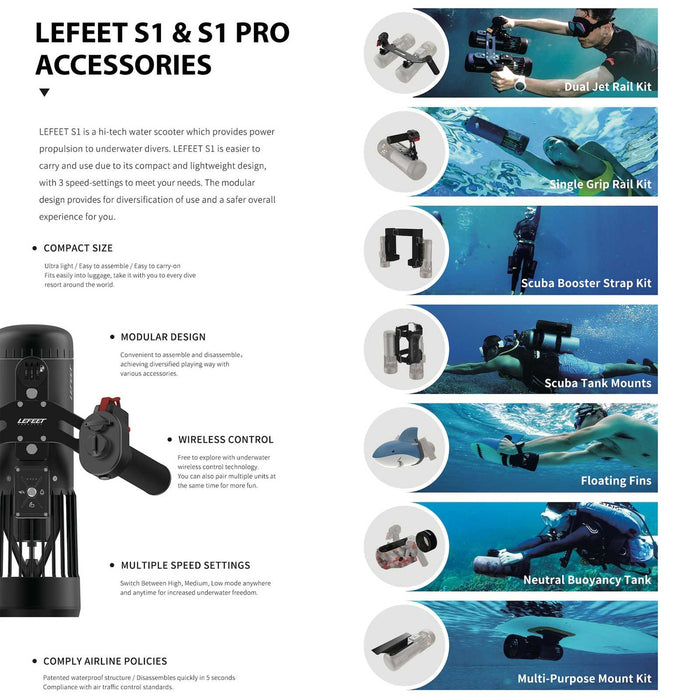 Batterie pour scooter sous-marin Lefeet S1 PRO C010018