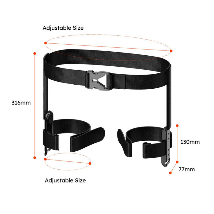 Kit de fixation sur la jambe pour scooters sous-marins P1, P1 XR et P1 Lite Lefeet C040005
