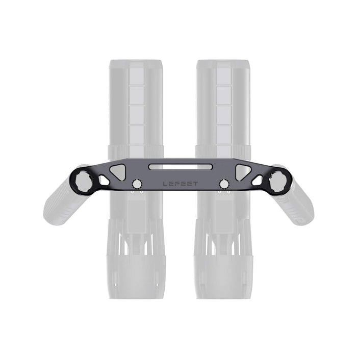Kit de rail double pour scooters sous-marins P1 et P1 XR Gris Lefeet C040008