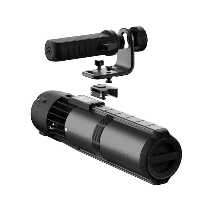 Kit de rail à une main pour scooters sous-marins P1 et P1 XR Gris Lefeet C040011