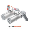 Scooter sous-marin P1 Lite Pack double Argent Lefeet C050002