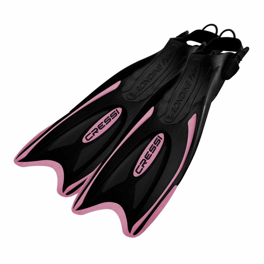 Palmes de snorkeling et de natation Palau Noir-Rose EU 35-38-UK 2-4 Cressi CA115435