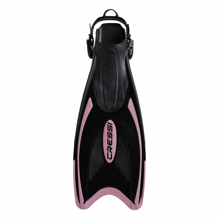 Palmes de snorkeling et de natation Palau Noir-Rose EU 35-38-UK 2-4 Cressi CA115435