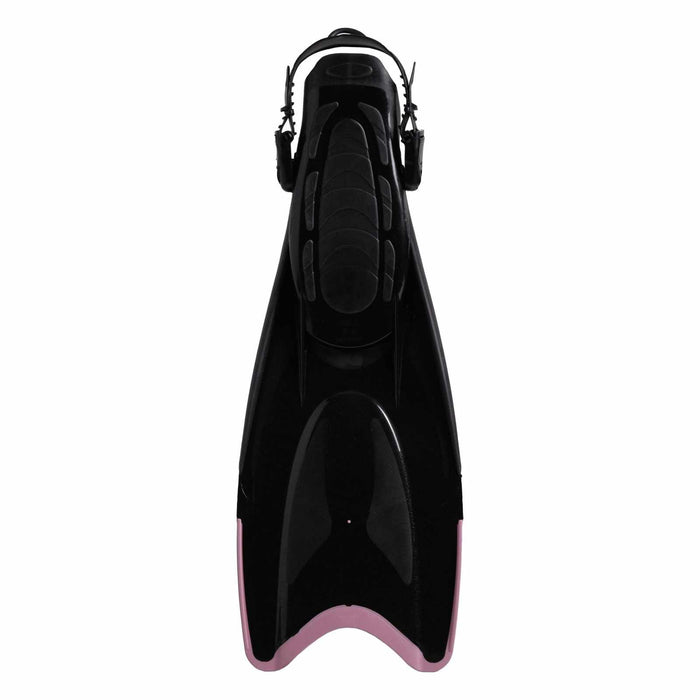 Palmes de snorkeling et de natation Palau Noir-Rose EU 35-38-UK 2-4 Cressi CA115435