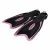 Palmes de snorkeling et de natation Palau Noir-Rose EU 35-38-UK 2-4 Cressi CA115435
