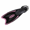 Palmes de snorkeling et de natation Palau Noir-Rose EU 35-38-UK 2-4 Cressi CA115435