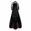 Palmes de snorkeling et de natation Palau Saf Noir-Rose EU 38-41 Cressi CA135438