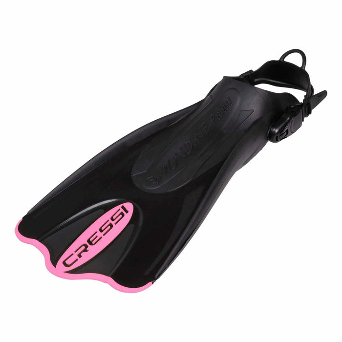 Palmes de snorkeling et de natation Palau Saf Noir-Rose EU 38-41 Cressi CA135438