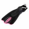 Palmes de snorkeling et de natation Palau Saf Noir-Rose EU 38-41 Cressi CA135438