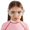 Masque de snorkeling Marea Enfants Transparent-Rose Cressi DN283040