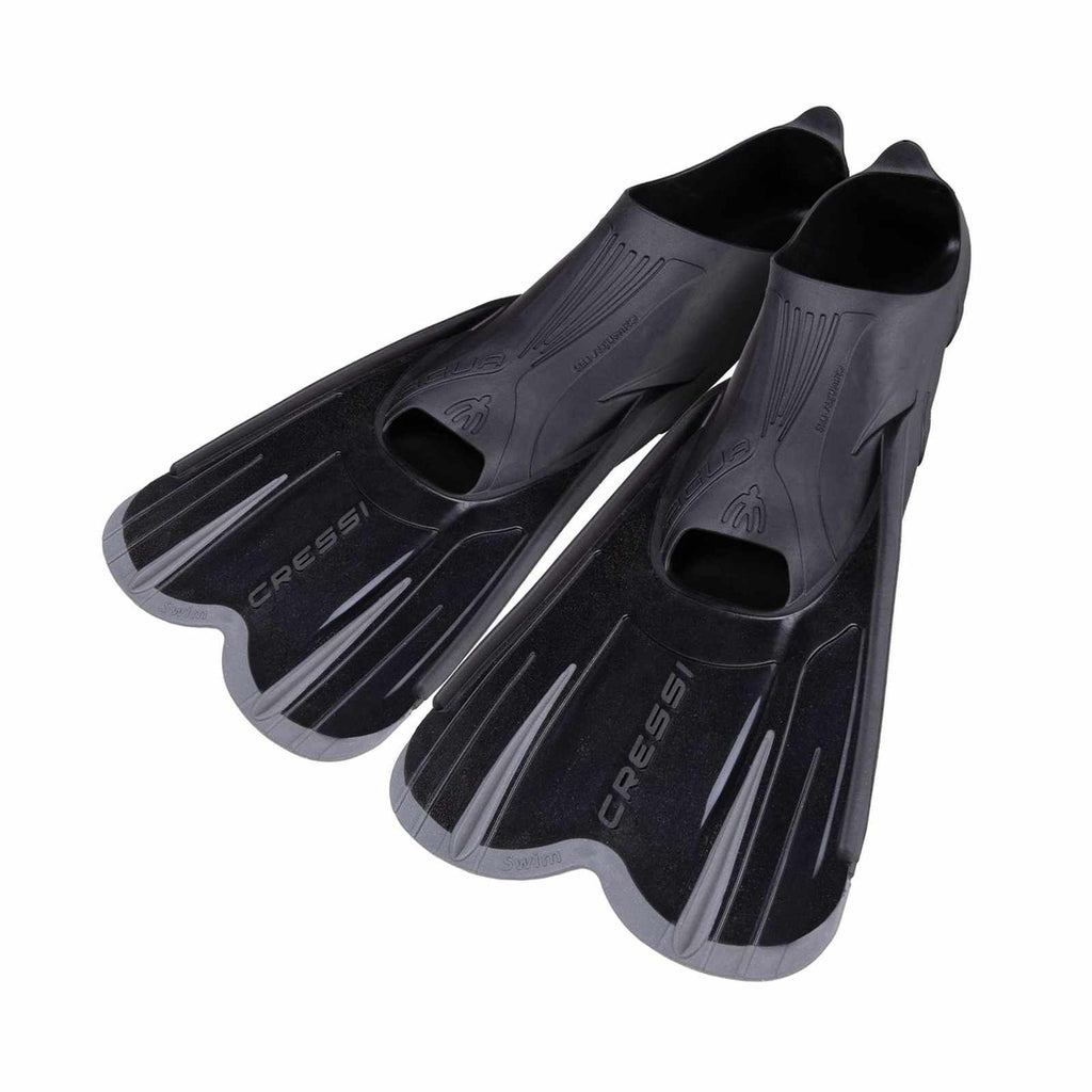 Snorkeling and Swimming Fins Agua Short Black EU 35-36-UK 2,5-3,5 Cressi DP205035