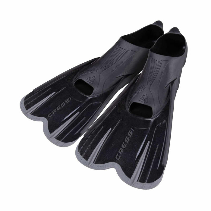 Snorkeling and Swimming Fins Agua Short Black EU 45-46-UK 10-11 Cressi DP205045