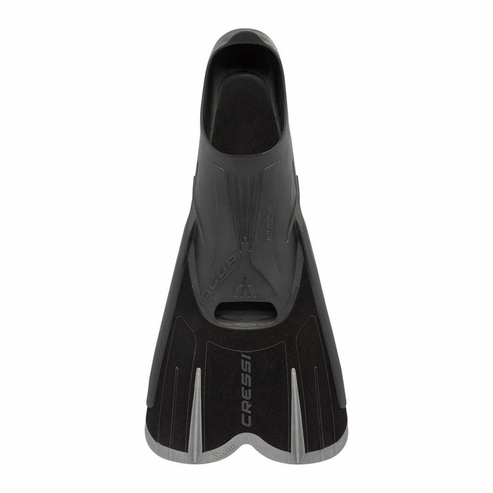Snorkeling and Swimming Fins Agua Short Black EU 47-48-UK 12-13 Cressi DP205047