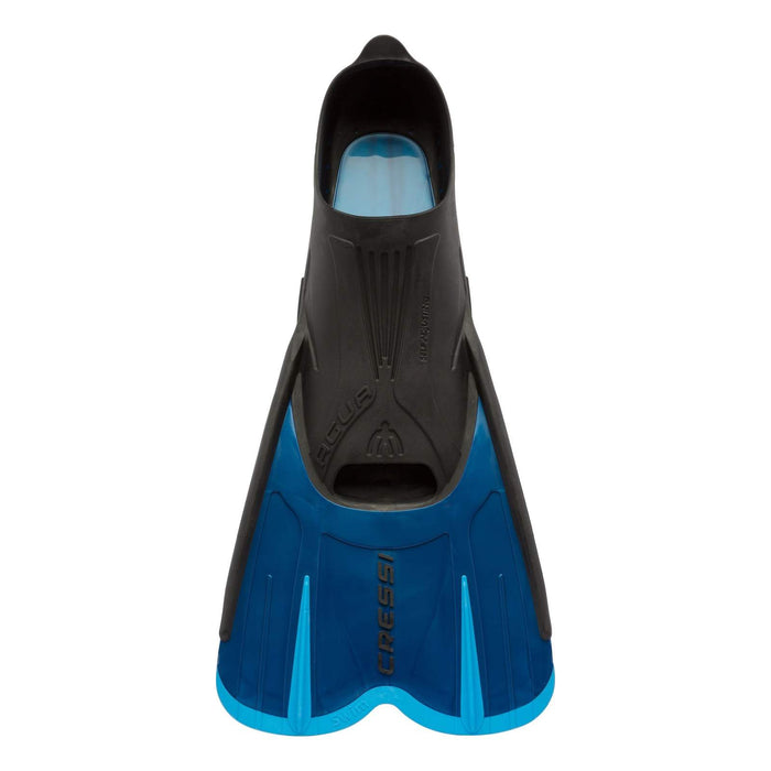 Palmes de plongée et de snorkeling Aqua Short Bleu EU 47-48-UK 12-13 Cressi DP206247