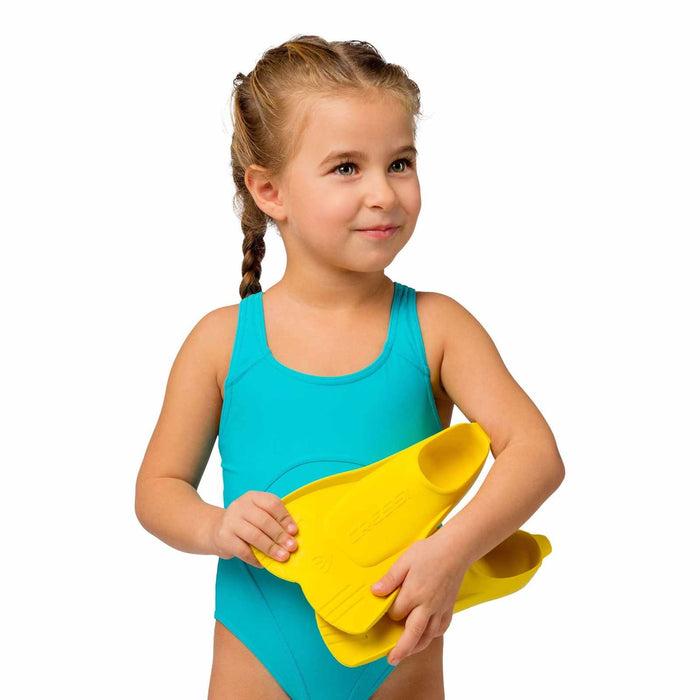 Palmes de plongée et de snorkeling Light Enfants Jaune EU 32-33-UK 12,5-13,5 Cressi DP301032