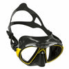Masque de plongée en silicone Air Sombre-Jaune Cressi DS405010