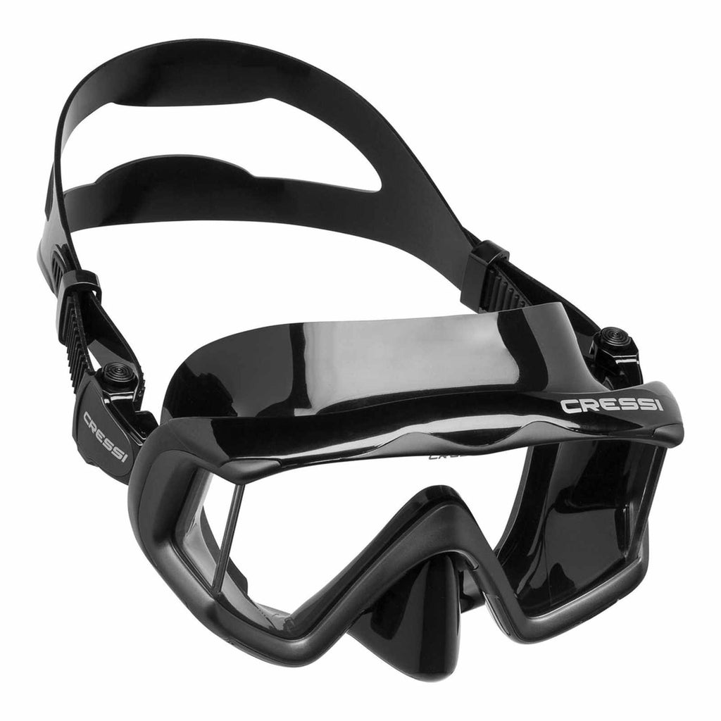 Masque en silicone de plongée Liberty Triside Noir-Dark Cressi DS455050