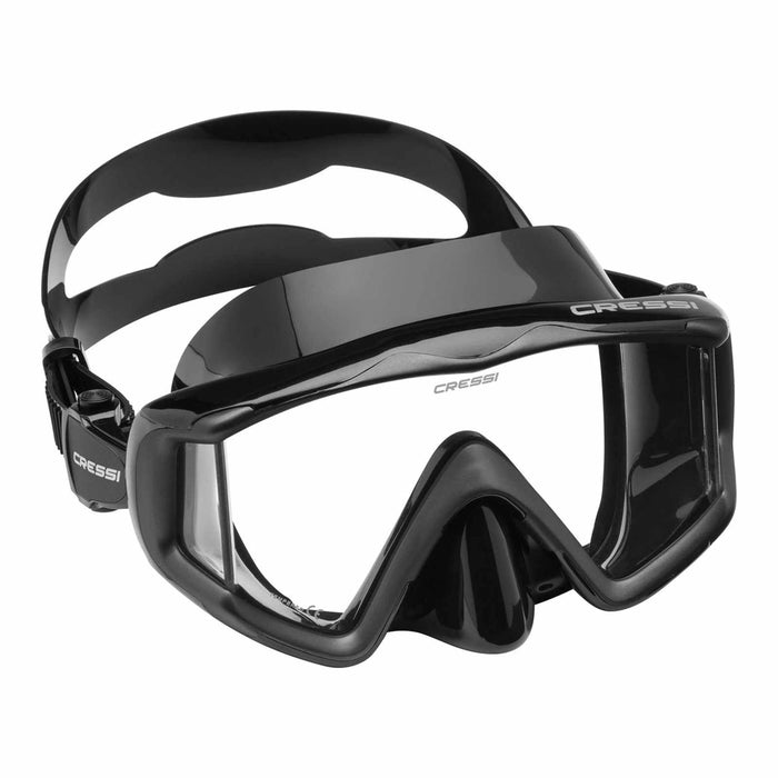 Masque en silicone de plongée Liberty Triside Noir-Dark Cressi DS455050