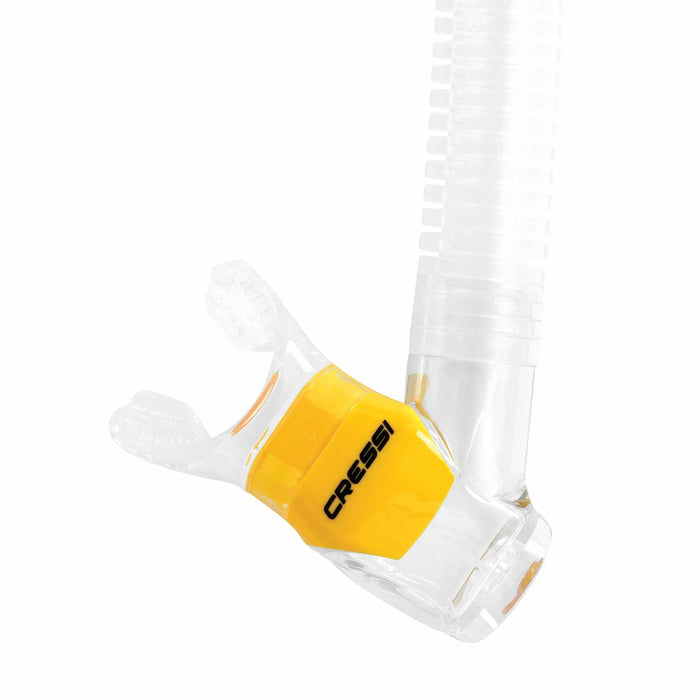 Tuyau de snorkeling Dry Jaune Cressi ES259010