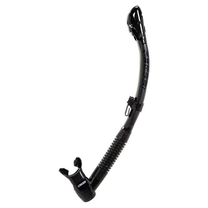 Tuyau de snorkeling Itaca Ultra Dry Noir-Foncé Cressi ES290150