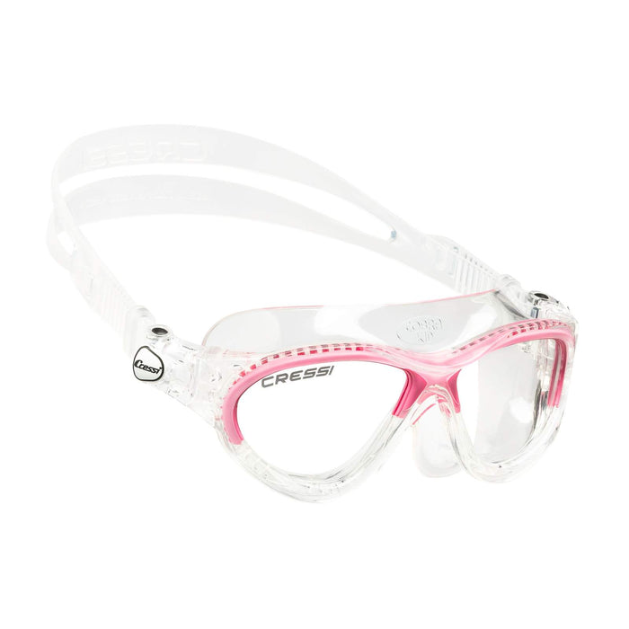 Masque de natation Cobra Enfant Transparent-Rose Cressi DE202040