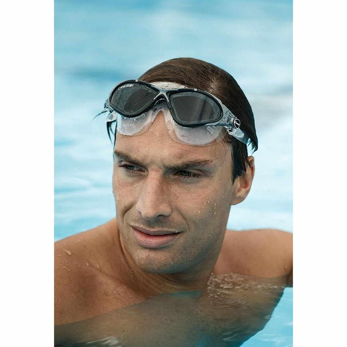 Masque de natation Planet Transparent-Blanc-Lilas Cressi DE202641