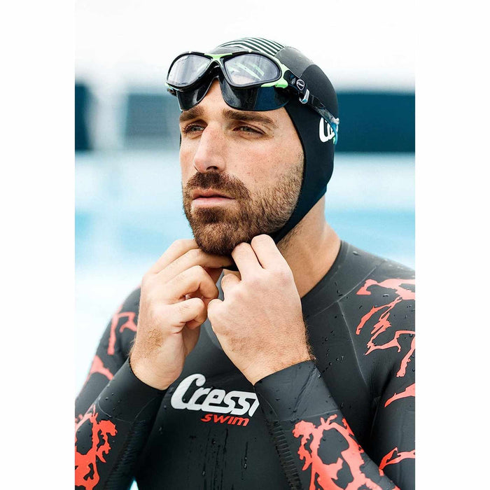 Masque de natation Planet Transparent-Métallique-Bleu Cressi DE2026555